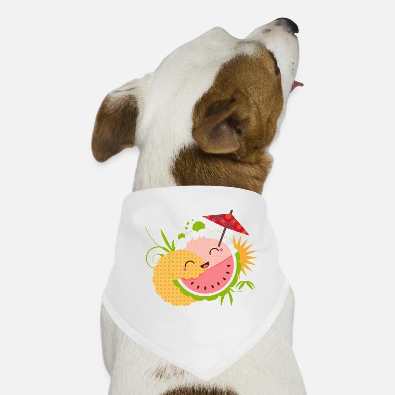 frecher Kawaii Cocktail mit Schirmchen Hunde-Bandana