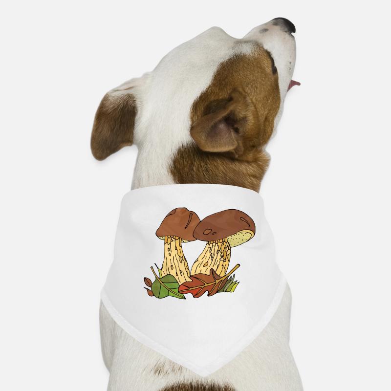 Champignons Bandana pour chien