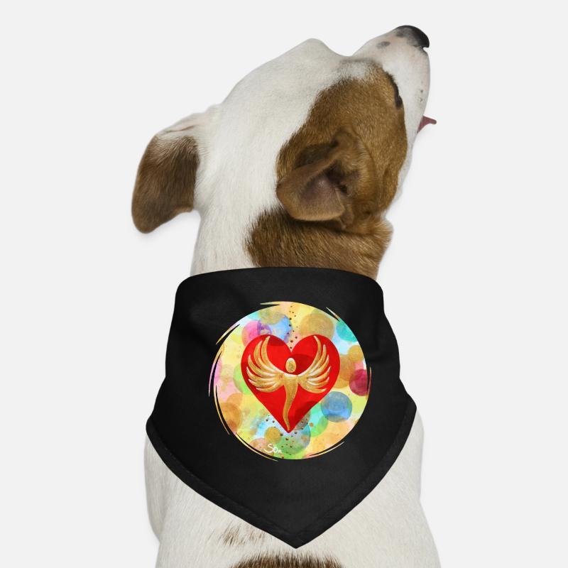 EngelHerz der Regenbogen Dimension - Sonja Ariel Hunde-Bandana