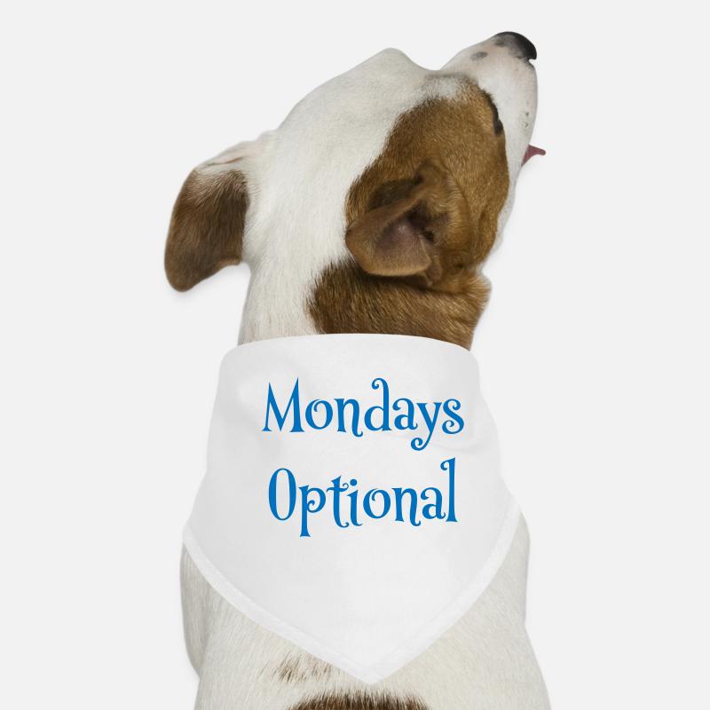 Mondays should be optional Dog Bandana