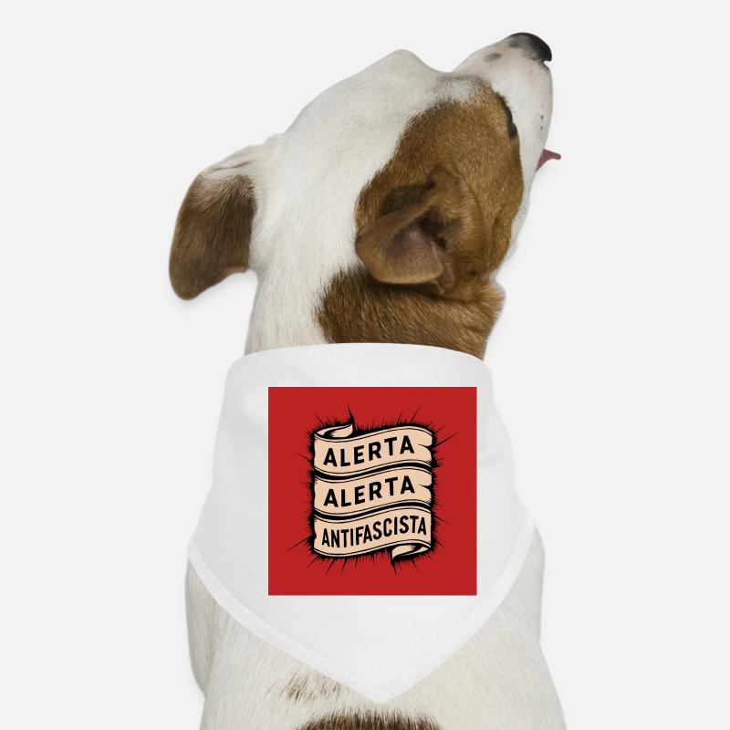 Alerta Antifasciste Bandana pour chien