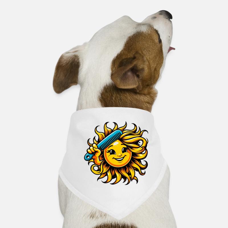 Soleil Bandana pour chien