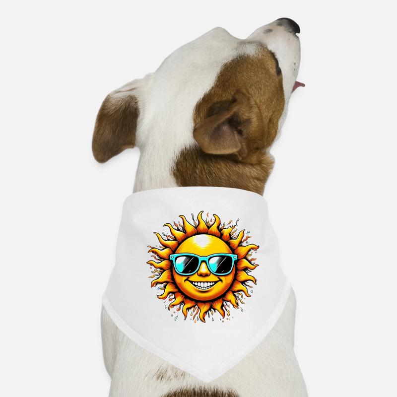 Soleil Bandana pour chien