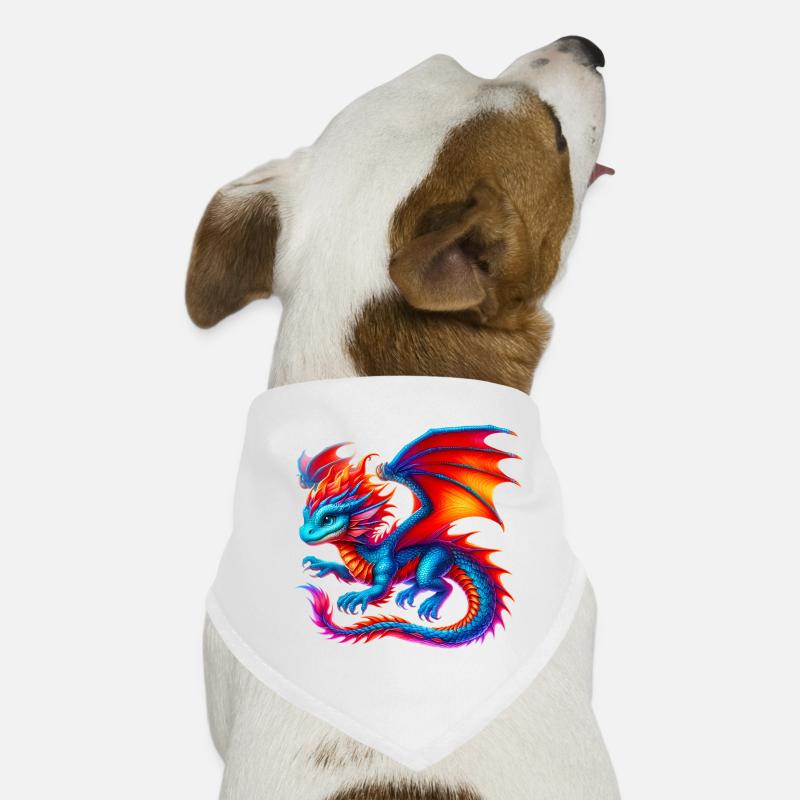 Drache Hunde-Bandana