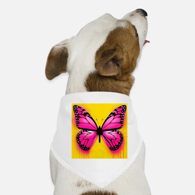 papillon Bandana pour chien