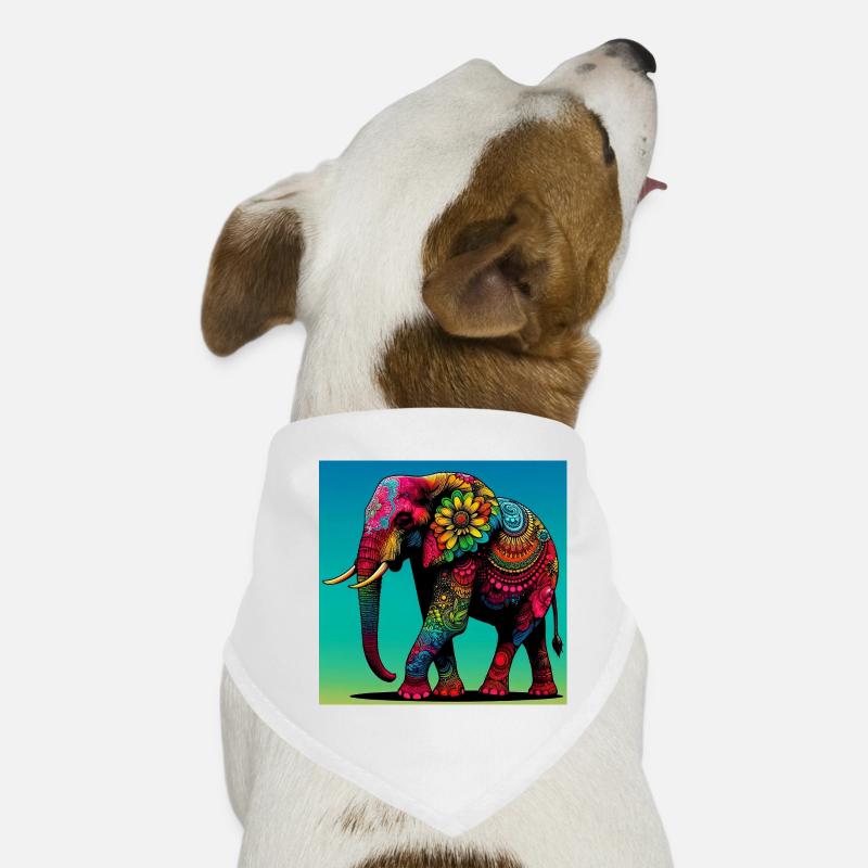 éléphant Bandana pour chien