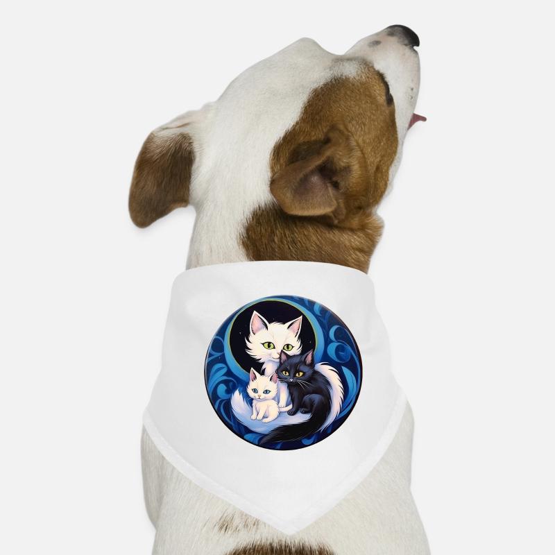 Moon Cat Trio Bandana pour chien