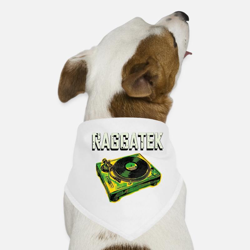 Raggatek Turntable Jamaïque Bandana pour chien