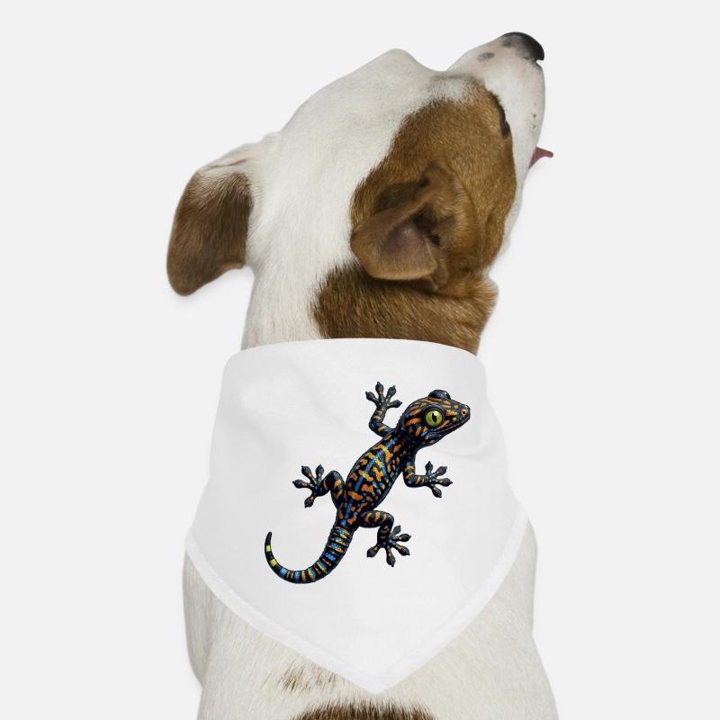 Escalade de gecko Bandana pour chien