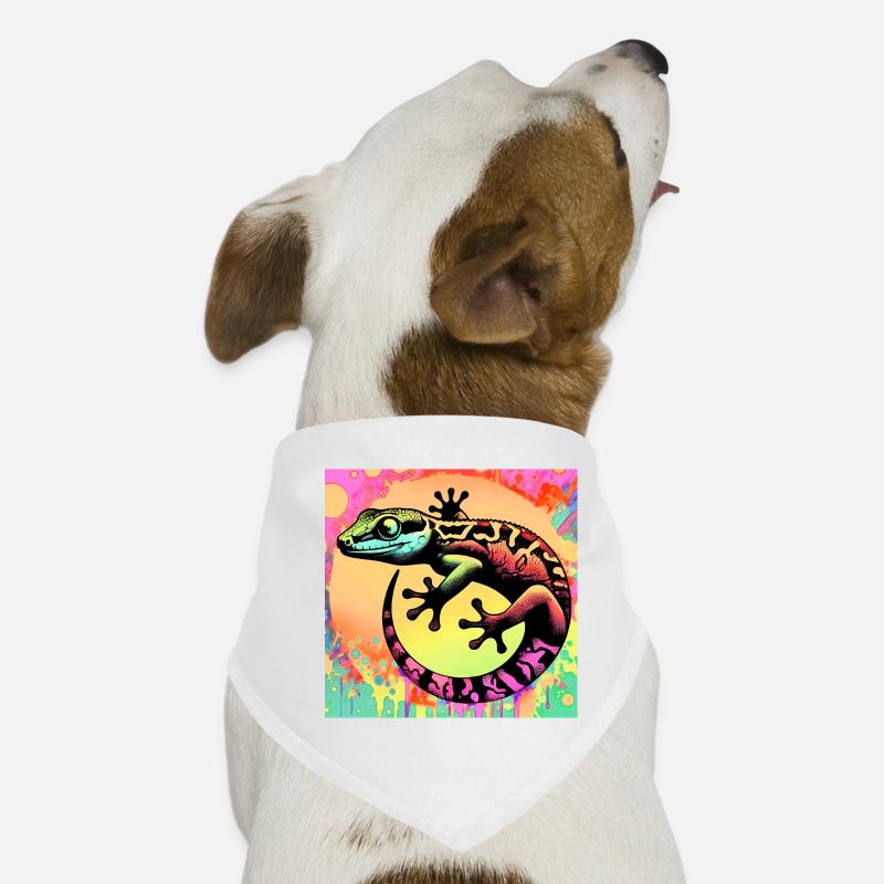 Gecko Dog Bandana