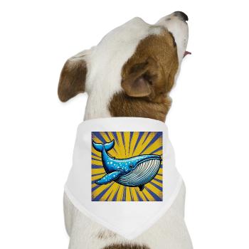 Wal - Hunde-Bandana - Weiß - Vorne