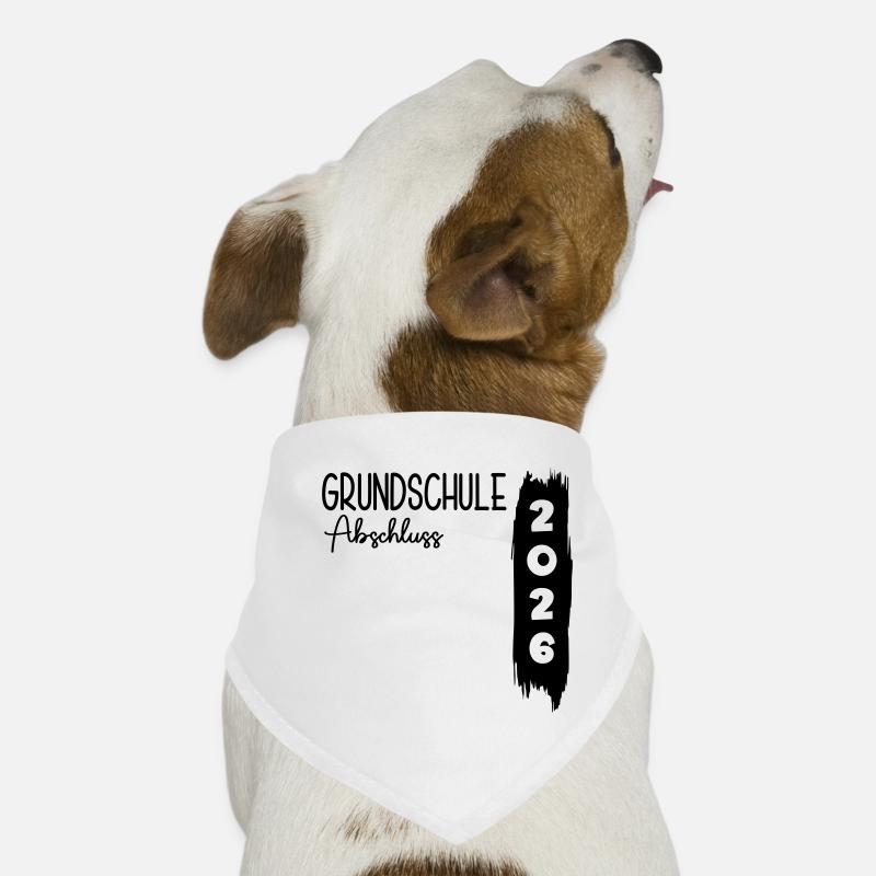 Grundschule Abschluss 2026 Hunde-Bandana