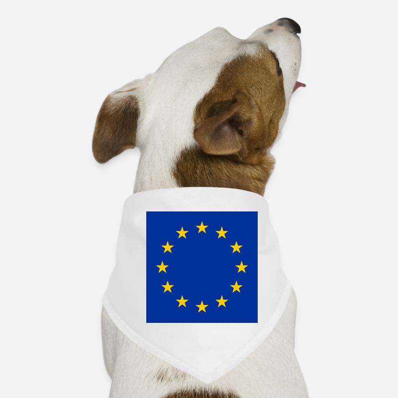 Drapeau de l’Europe Bandana pour chien