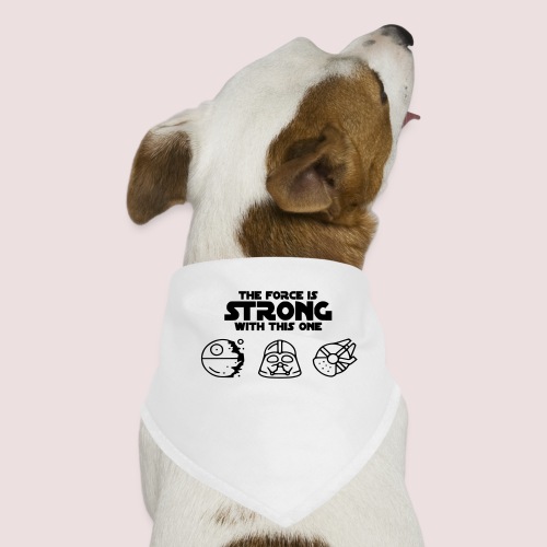 The force is strong with this one. - Hunde-Bandana