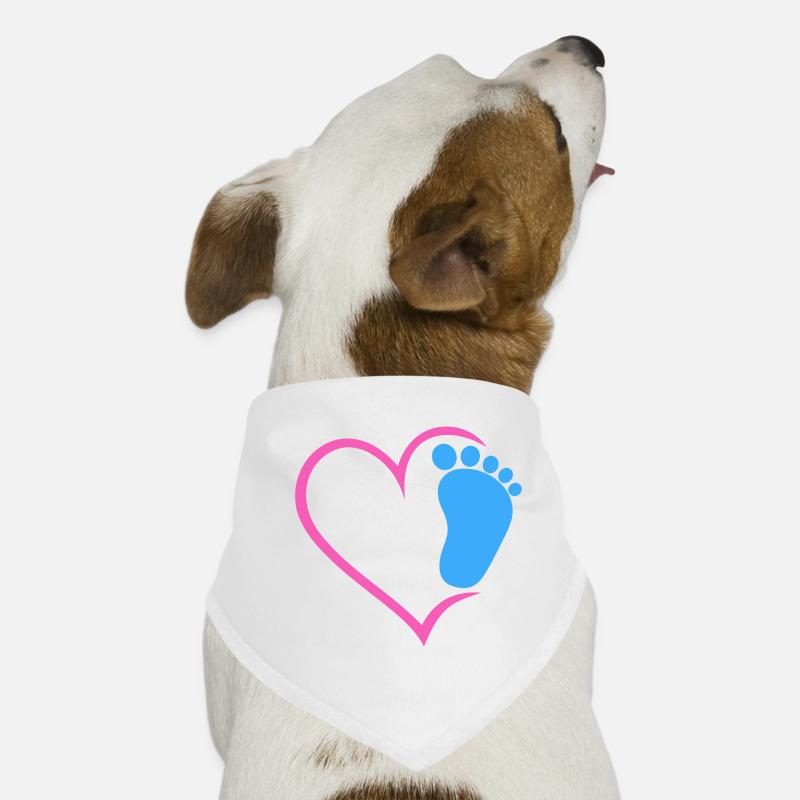 Empreinte de bébé Bandana pour chien