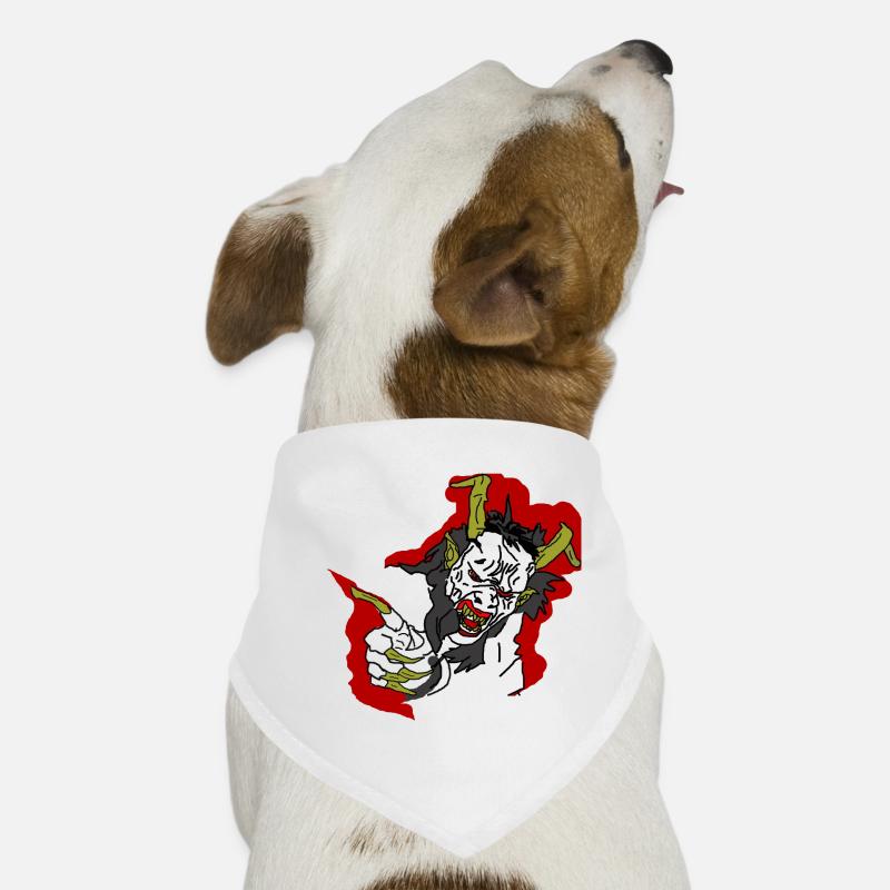 Teufel Krampus Halloween Perchte Hunde-Bandana