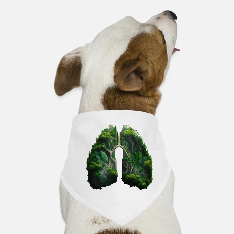 Man needs the jungle as a green lung Dog Bandana