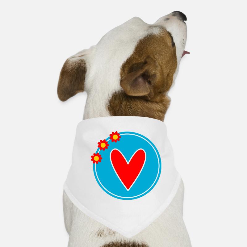 SCHÖNEN MUTTERTAG. MAMA. MUTTERTAG. ICH LIEBE DICH Hunde-Bandana