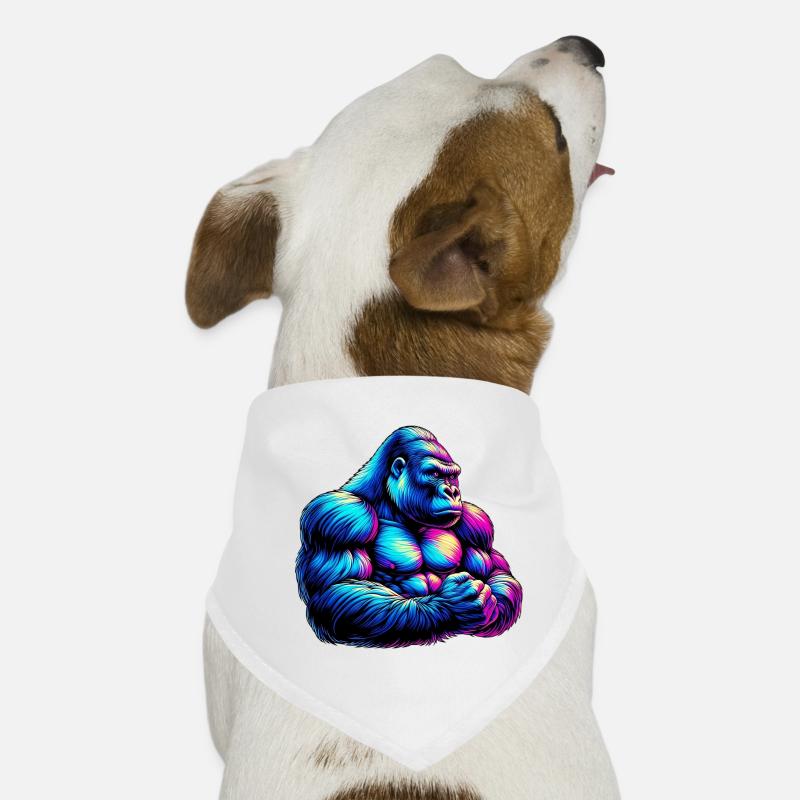 Gorilla Hunde-Bandana