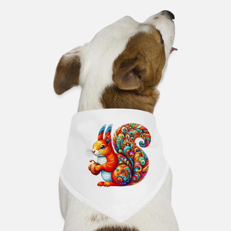 Eichhörnchen Hunde-Bandana