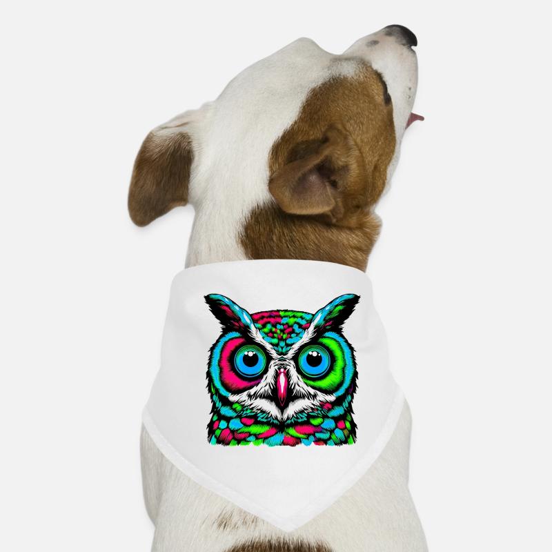 Eule Hunde-Bandana