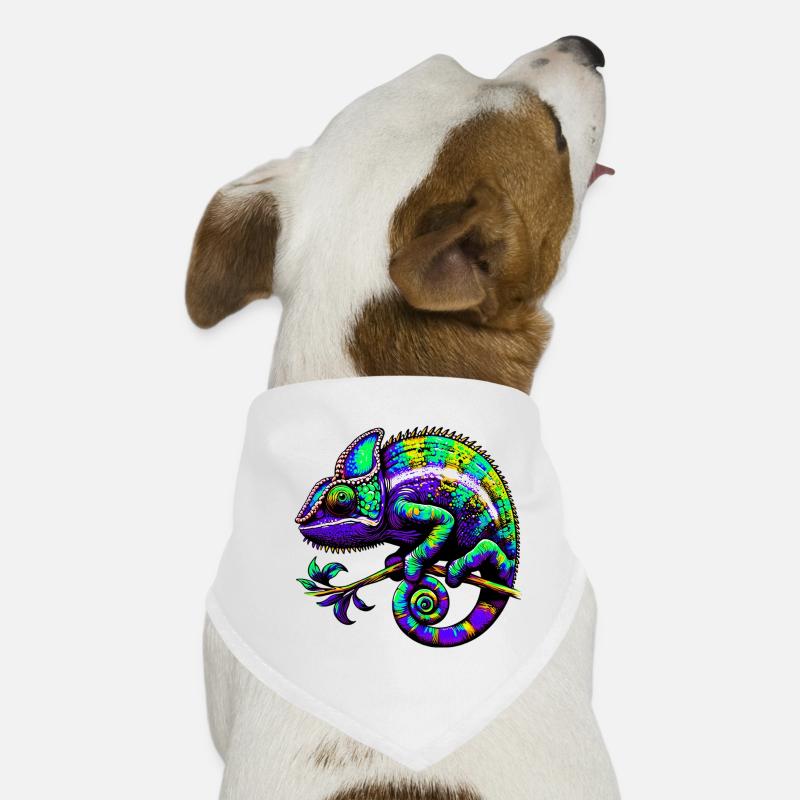 Caméléon Bandana pour chien