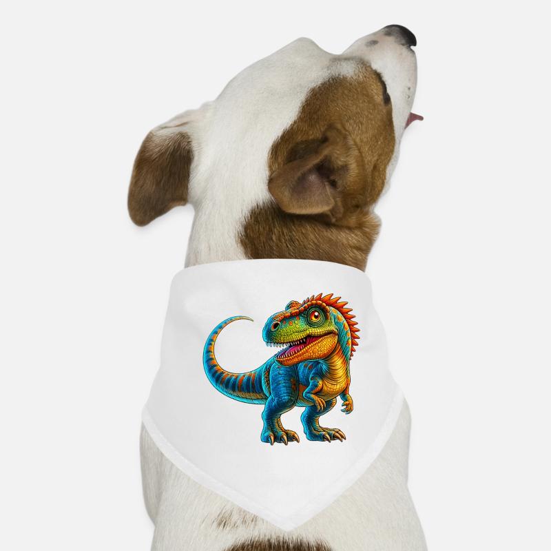 Dinosaure Bandana pour chien
