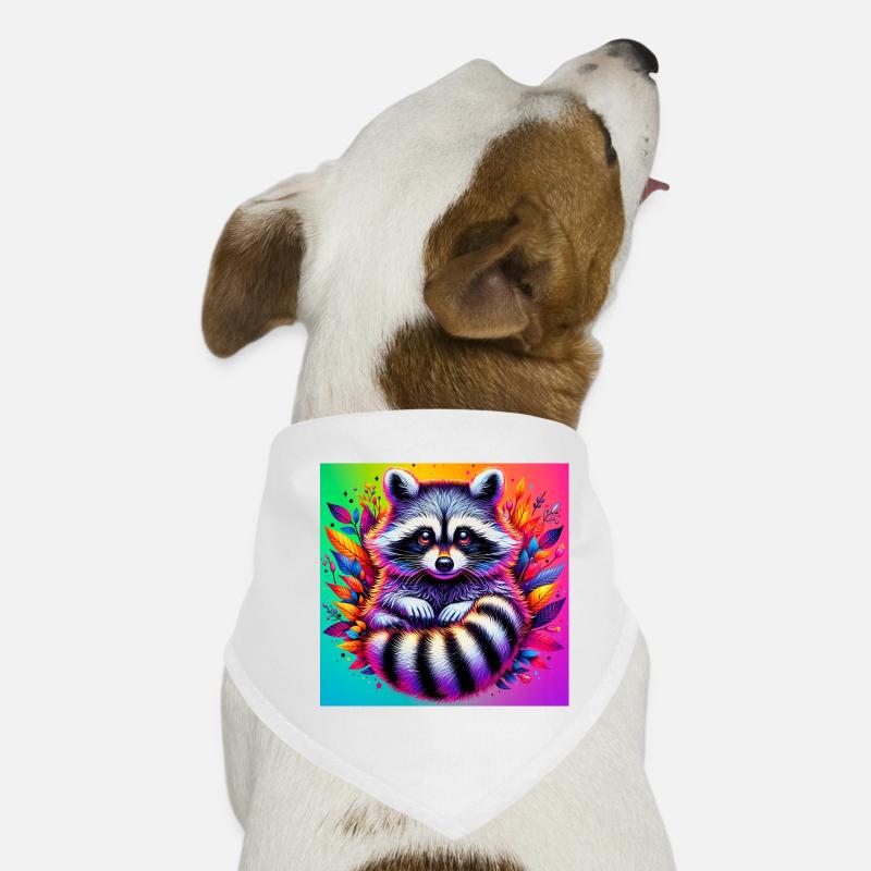 Raton laveur Bandana pour chien