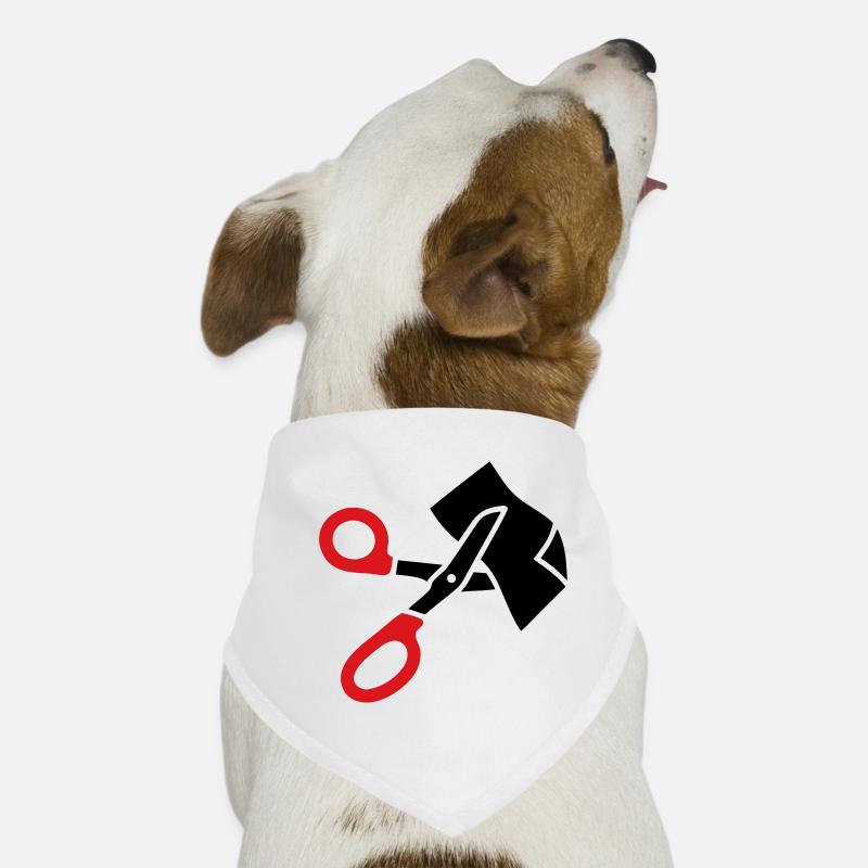 Vêtements Ciseaux Ciseaux de Sauvetage Bandana pour chien