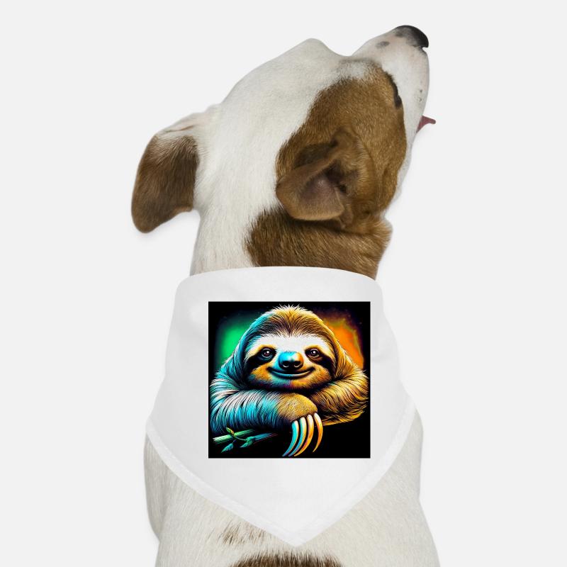 sloth Dog Bandana
