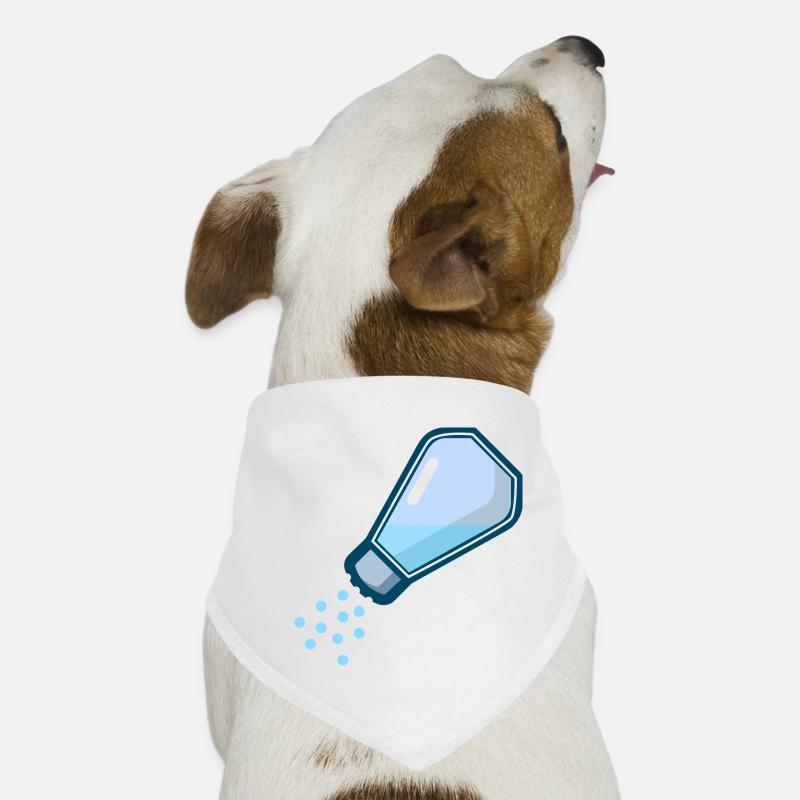 Salière cuisine cuisson des aliments Bandana pour chien