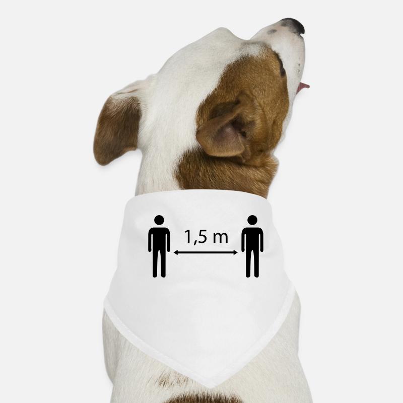 distance Bandana pour chien