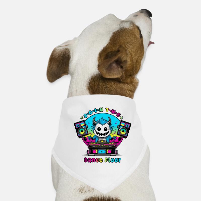 Monstre disco Bandana pour chien