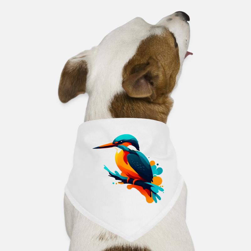 Martin-pêcheur Bandana pour chien