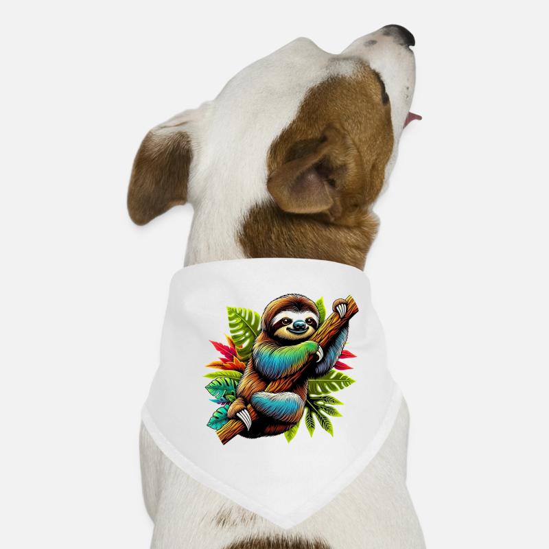 Faultier Hunde-Bandana