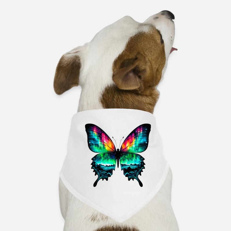 Schmetterling Hunde-Bandana