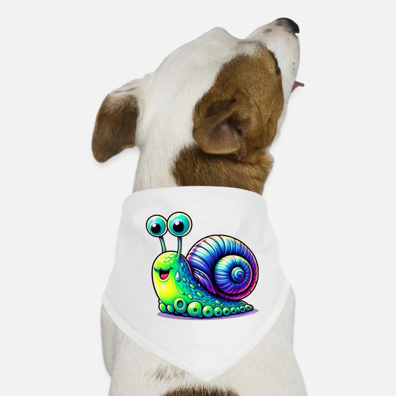 Escargot Bandana pour chien