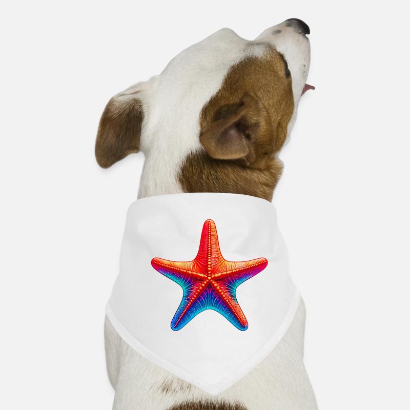 Seestern Hunde-Bandana