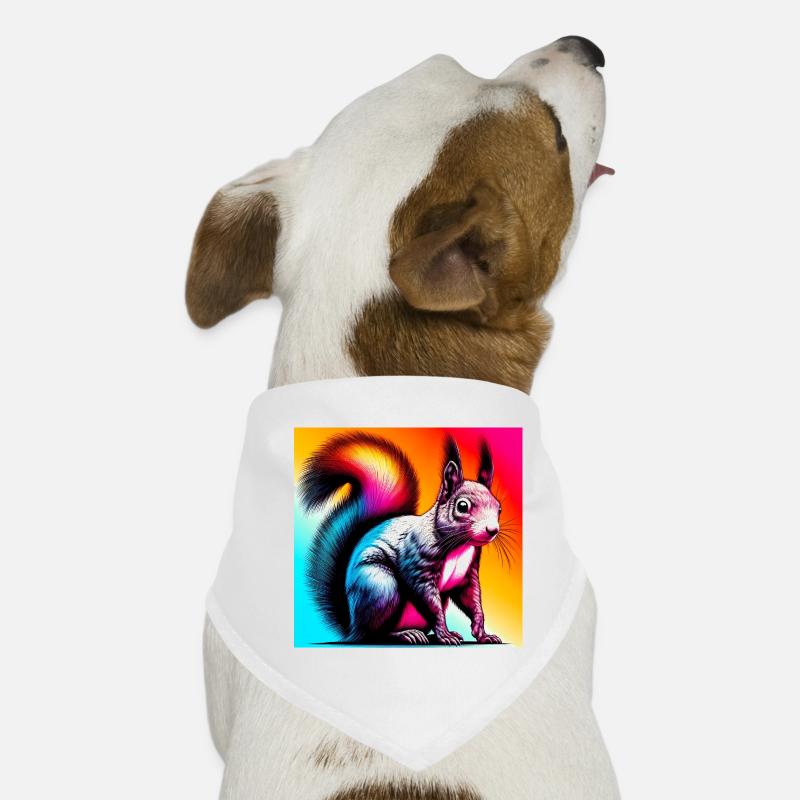 écureuil Bandana pour chien