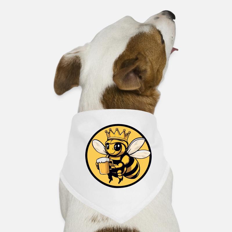 Bee Beer Funny Dog Bandana