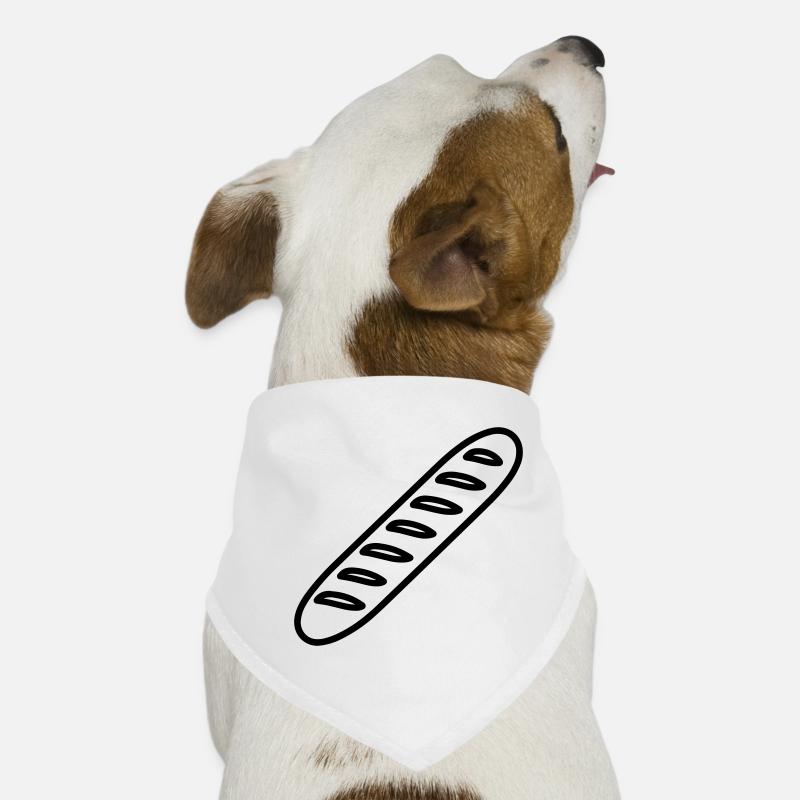 baguette Bandana pour chien