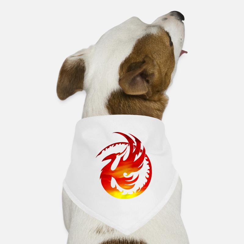 Phoenix Squad - Hunde-Bandana - Weiß