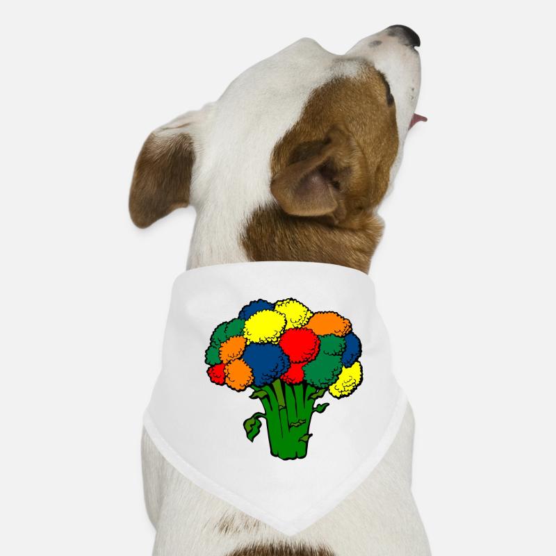 broccoli brocoli veggie gemuese vegetables13 Bandana pour chien