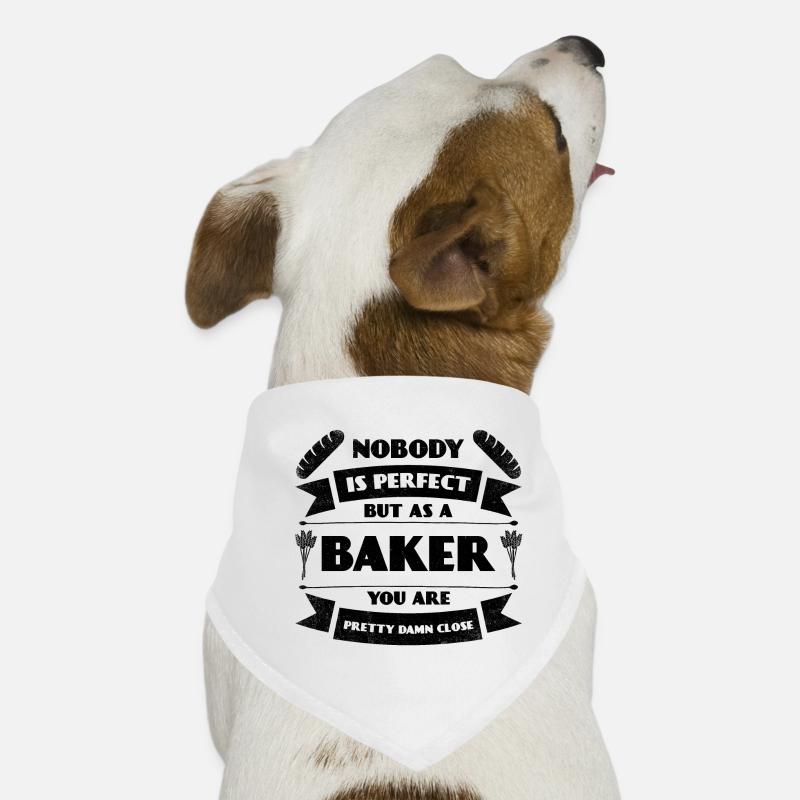 Perfekter Bäcker Bäckerei Brot Backen Gebäck Hunde-Bandana