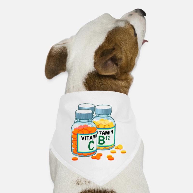vitamins Dog Bandana