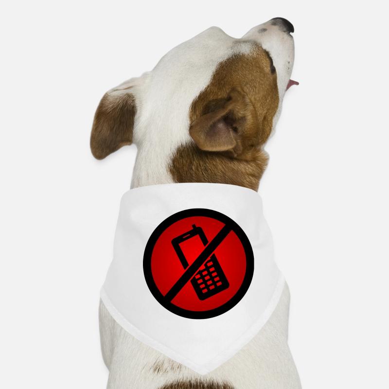 Mobiltelefon forbud :) Bandana til din hund
