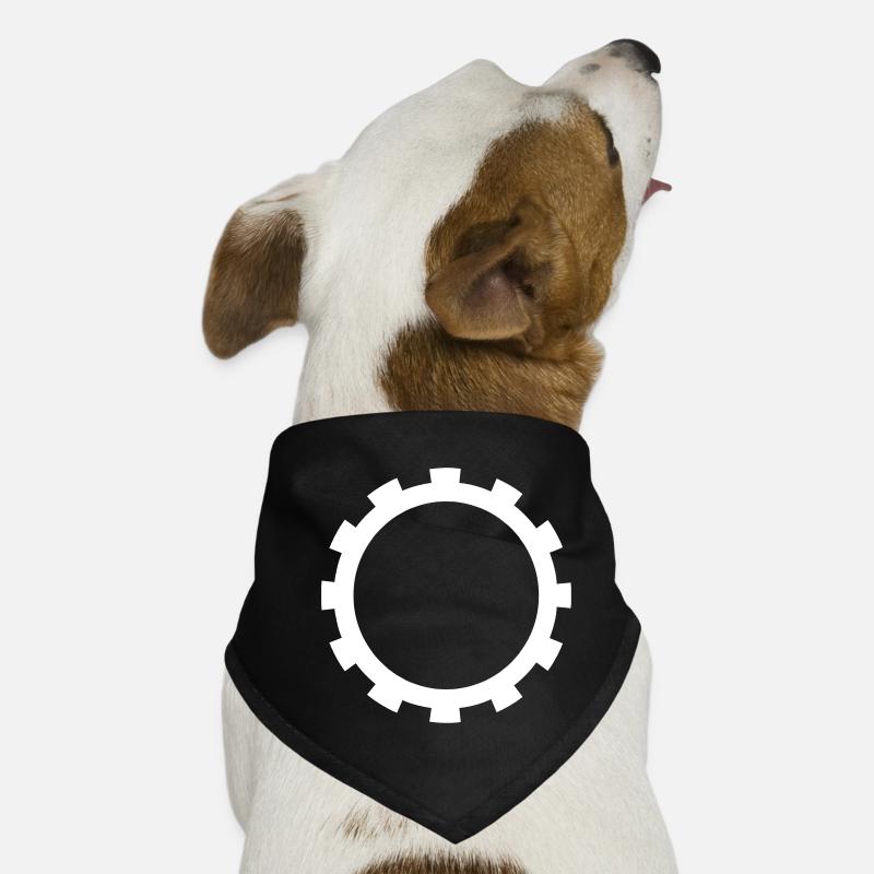 Zahnrad Hunde-Bandana