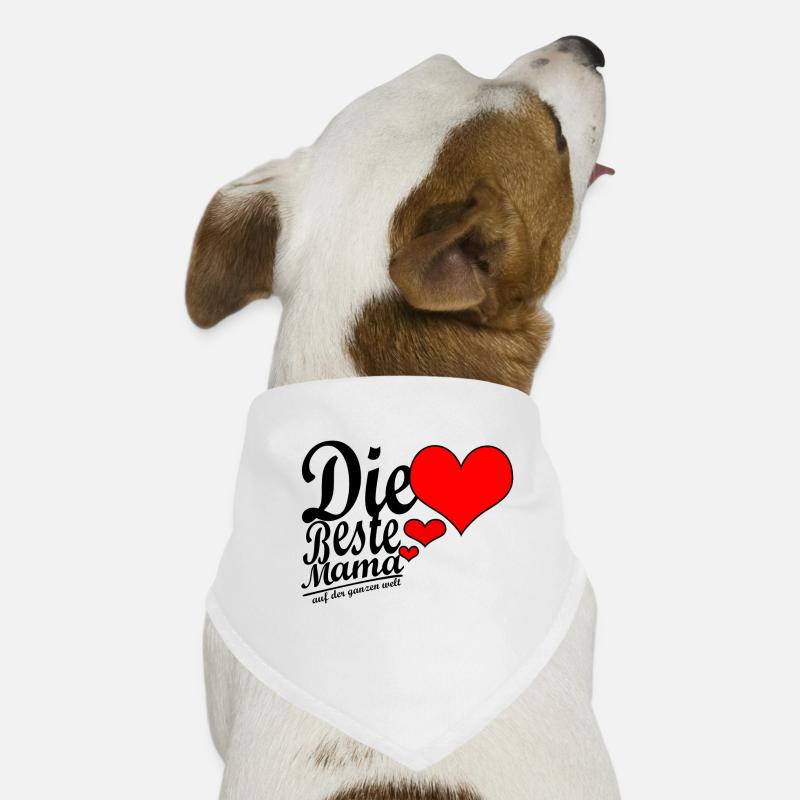 Die beste Mama Muttertag Geschenk Hunde-Bandana