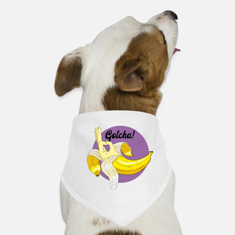 Bananentrollmem Hunde-Bandana