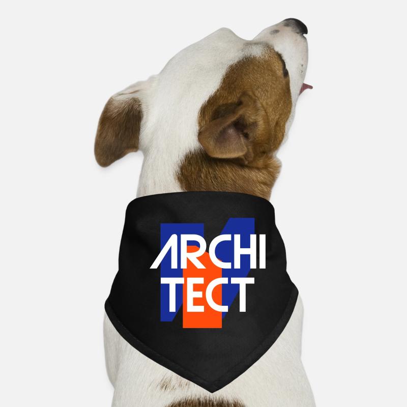 Architecte (figures géométriques) Bandana pour chien